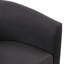 Fauteuil demi-tonneau et repose-pieds de style moderne minimaliste l 25 po (ensemble de 2)-1130326548
