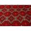 Tapis oriental antique rouge tribal 4 x 6 pi 5 po
