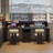 Black Rectangular Solid Wood  desk-2141044603