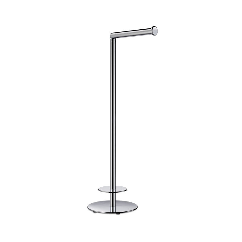 Accessories Free Standing Toilet Paper Holder, Gold
