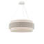 Lustre tambour 6 lumières à abat-jour Rousham