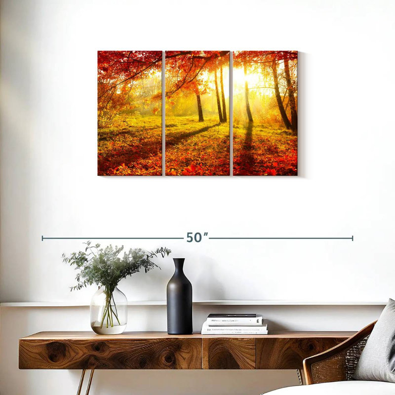 Alvord, paysage d'automne lumineux, H 20 po x l 33 po