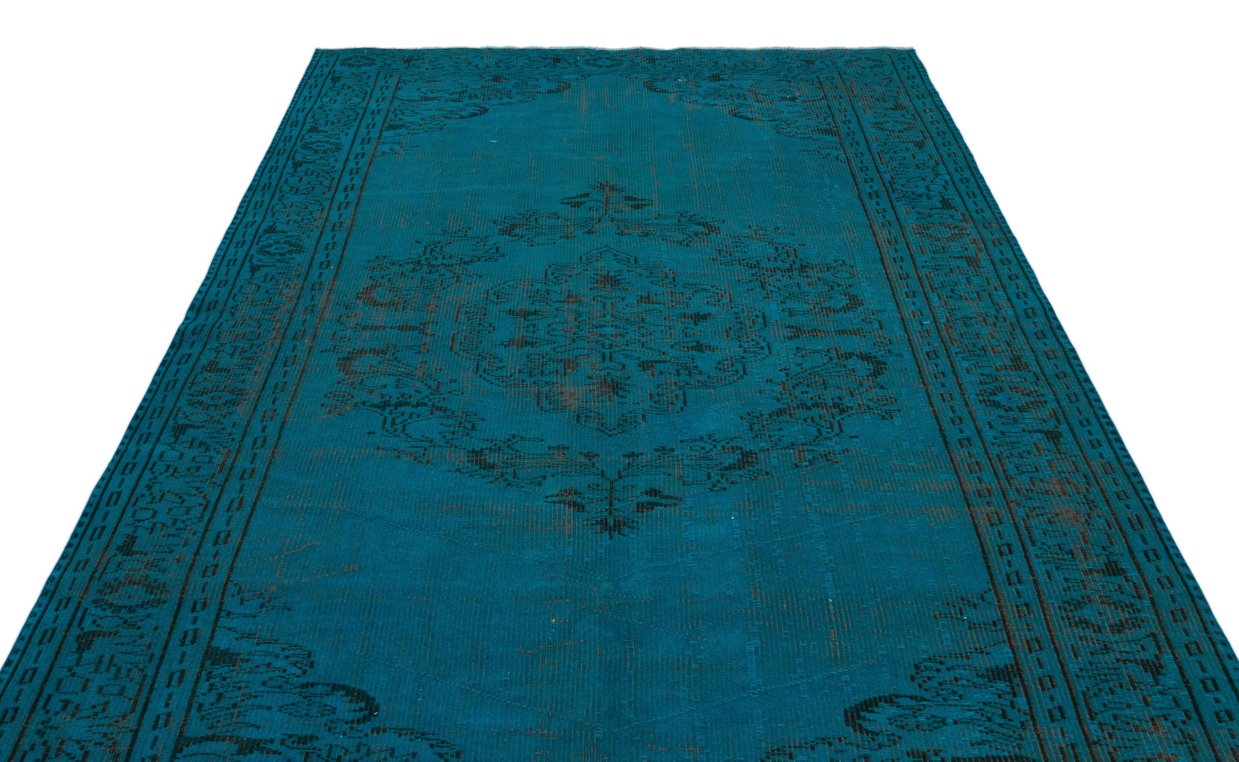 Aegean House Turquoise Vintage Wool Handmade Area Rug - Wayfair Canada