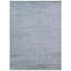 Hand Knotted Geometric Area Rug in Blue/White-1954668472