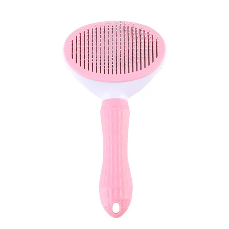 Brosse de toilettage pour chien et chat, Rose