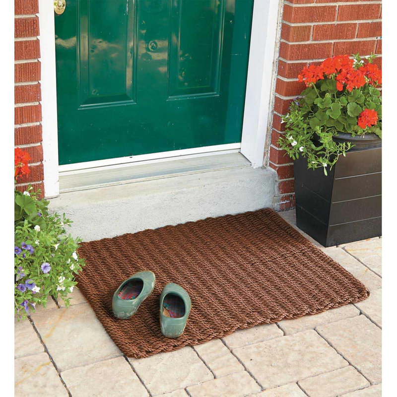 Breeahna Indoor / Outdoor Doormat, Beige