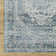 Oriental Machine Woven Polyester Area Rug in Taupe