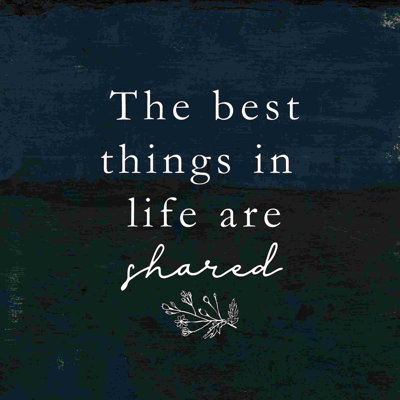 " Best Thing In Life Navy "
