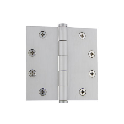 4.5'' x 4.5'' Brass Butt Bearing Hinge