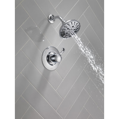 Esato Shower Faucet with Rough-in Valve and H2Okinetic Technology