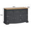 125cm Sideboard with Bar Hutch