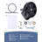 Glass Rinser for Kitchen Sinks Bottle Washer Stainless Steel-93455060