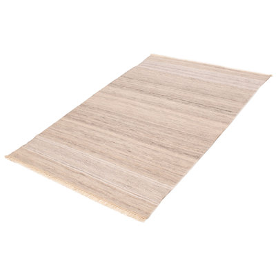 One-of-a-Kind Rectangle 5'2" X 7'11" Area Rug Light Khaki