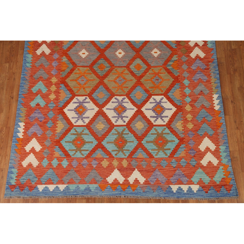 Wool Geometric Rug