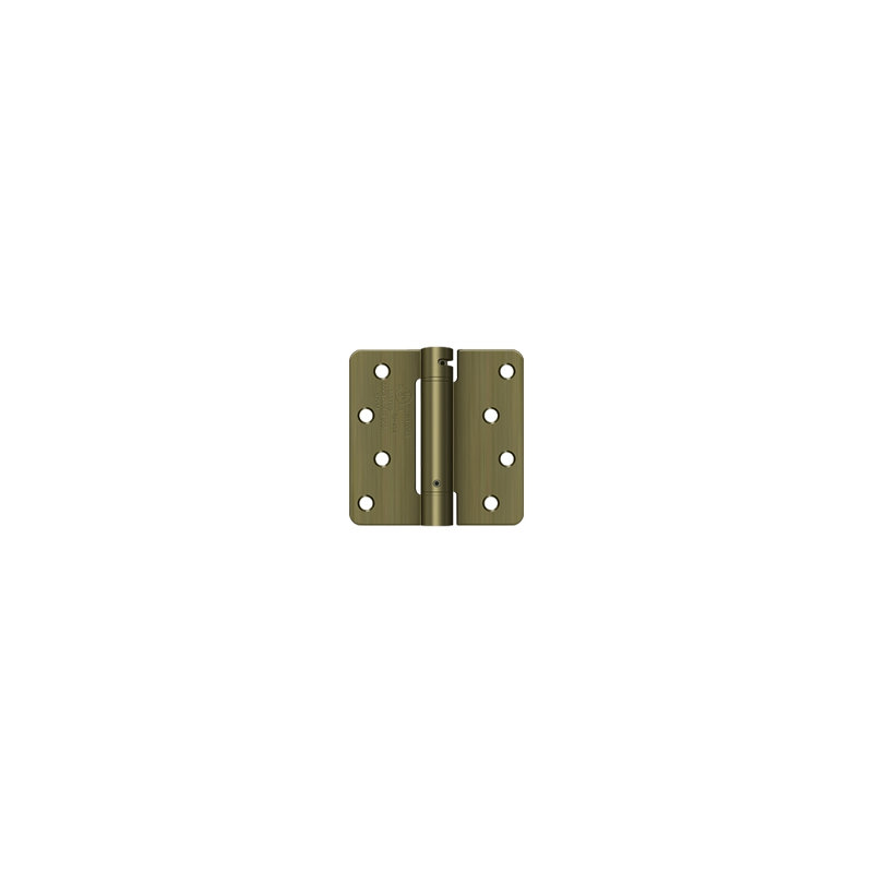 64'' x 64'' Steel Surface Mount Hinge, Antique Brass