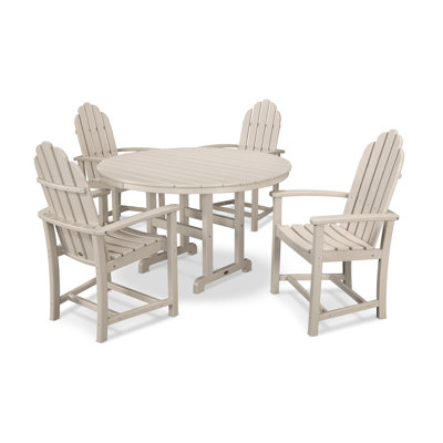 Ensemble repas 5 pièces POLYWOOD Classic Adirondack