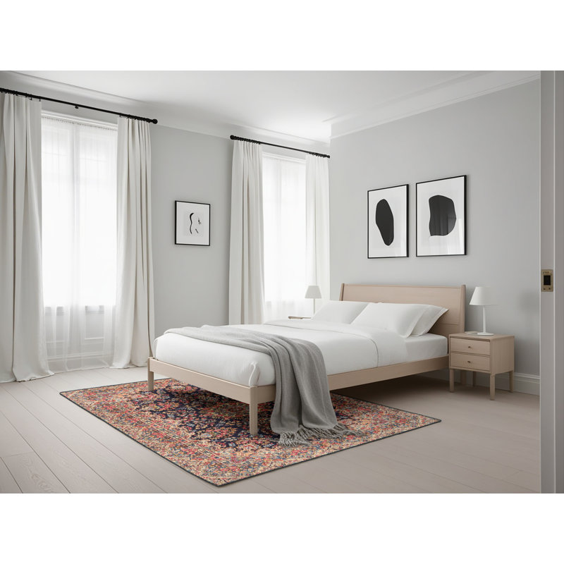 Tapis oriental beige Leja, Rectangle 5 pi x 7 pi