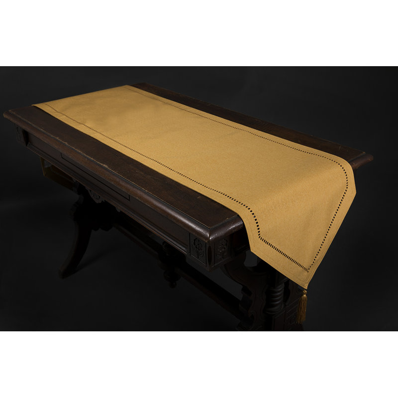 Chemin de table Ahmyla, Or, L 72 po x l 16 po