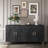 Modern 4 Door Wooden Cabinet Sideboard Buffet-1435630001
