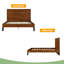 Structure de lit Mid-Century-1087767654