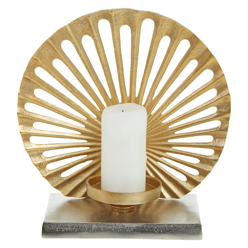 Marybeth Metal Tabletop Tealight Holder, 33cm H x 33cm W x 15cm D
