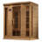 Dynamic Infrared Dynamic Saunas 4 - Person Bluetooth Compatible FAR Infrared Sauna in Hemlock