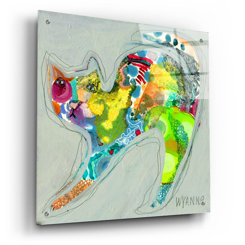 " Not Me " by Wyanne, 24" H x 24" W x 0.2" D