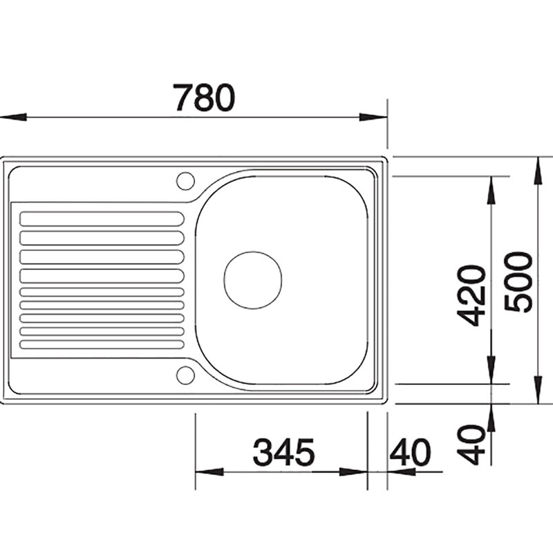 Tipo Inset Kitchen Sink