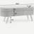 Ottoman Oval Storage Bench with Wood Legs-1100037804