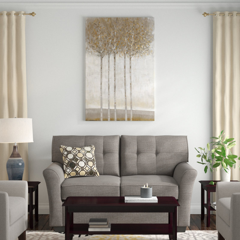 «Early FaII II», peinture sur toile, H 48 po x l 32 po