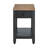 Sarcoline Solid Wood Chairside End Table With Charging Station-1731222852