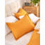  Ensemble de housse de couette orange en polyester-681734798