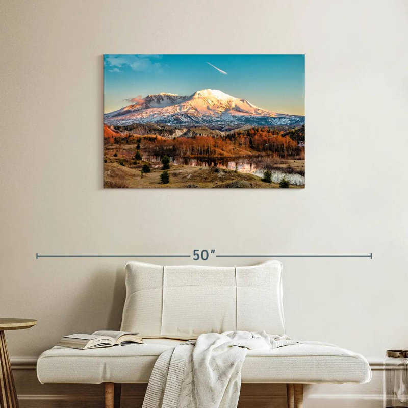 Alvord Mount St Helens Golden Glow, H 24 po x l 36 po
