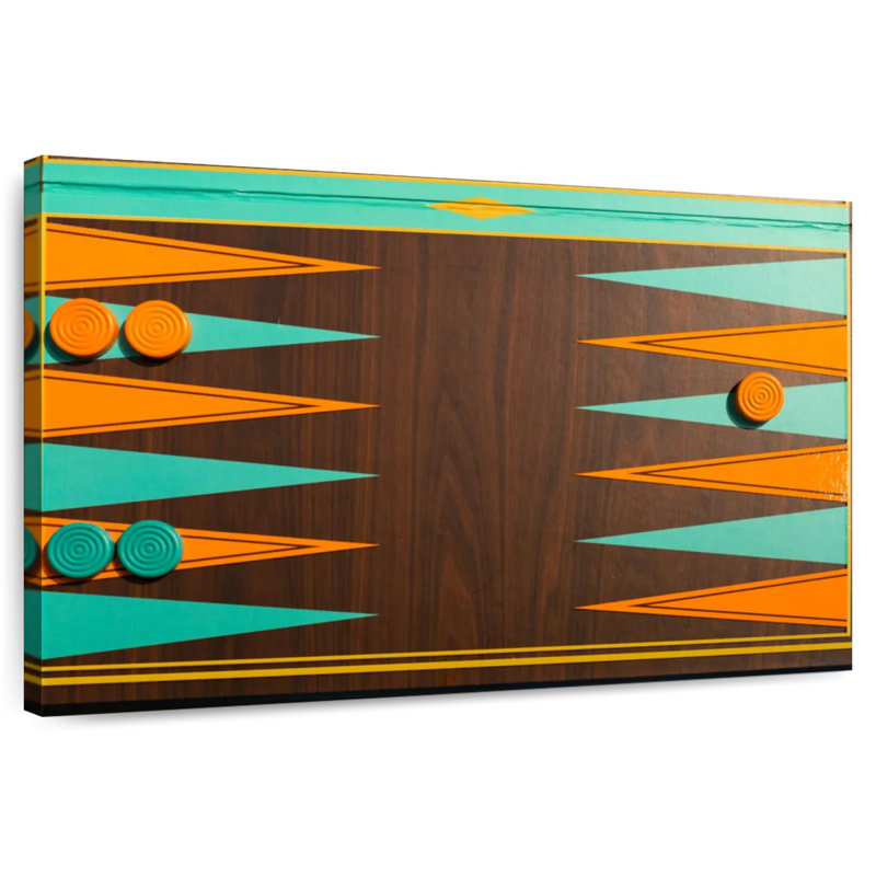 Senne Backgammon Board, 26" H x 39" W