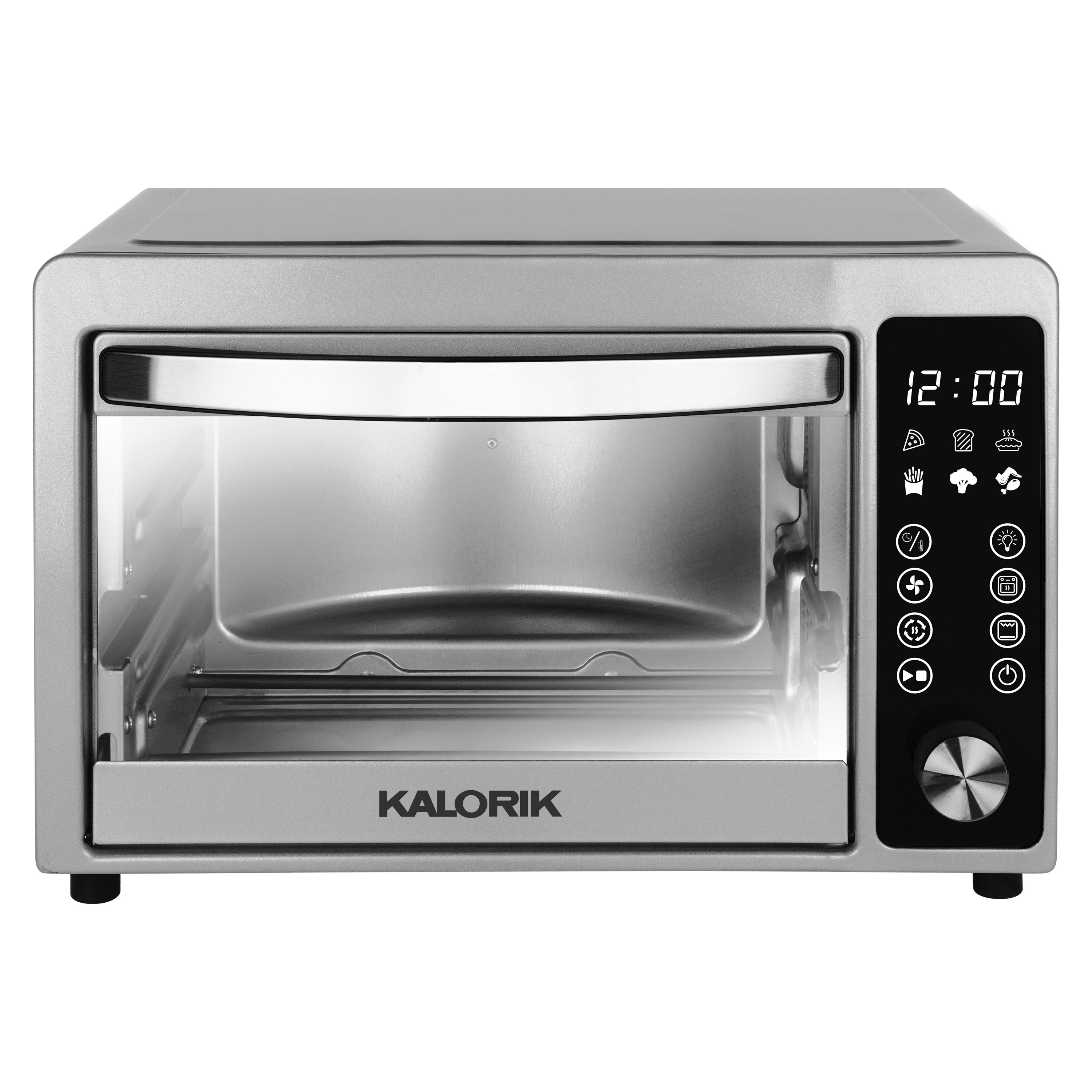 Kalorik® 22 Quart Touchscreen Air Fryer Toaster Oven in Silver