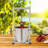 YYBUSHER 5.8Gal Stainless Steel Manual Fruit Wine Press