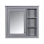 Meuble-lavabo 30 po avec lavabo supérieur et armoire à miroir-111124001