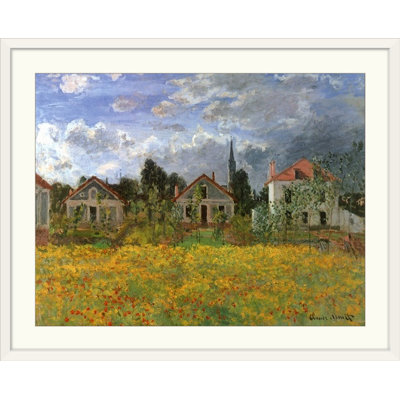 Claude " Houses In Countryside " by Claude Monet