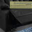 Causeuse manuelle inclinable - Fauteuil inclinable double avec poches latérales pour canapé / camping-car / salon-983717597