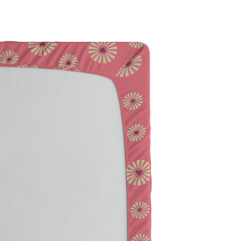 Drap-housse floral floral/fleur, Drap-housse grand