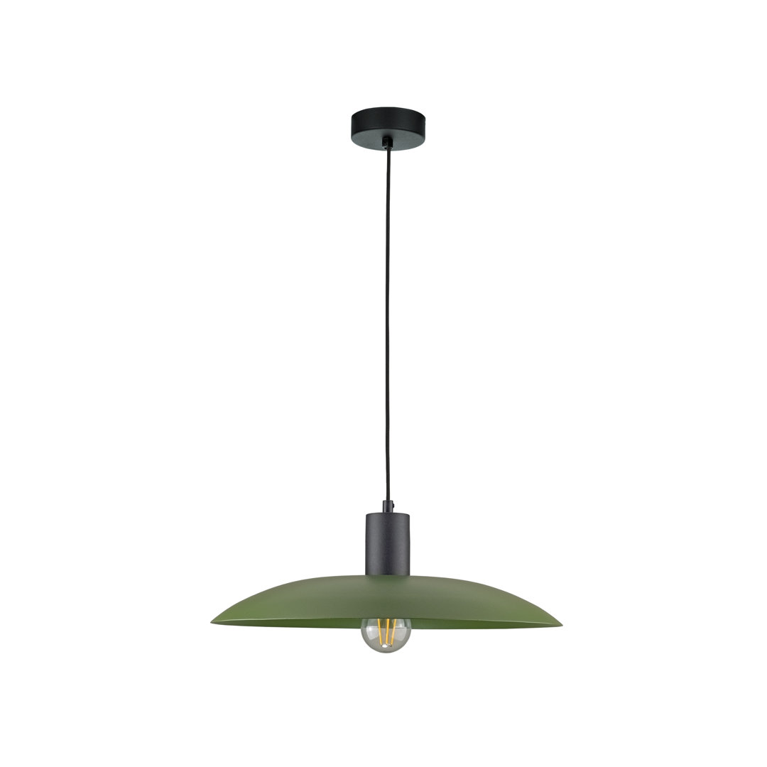 1 - Light Matte Black Dome Pendant