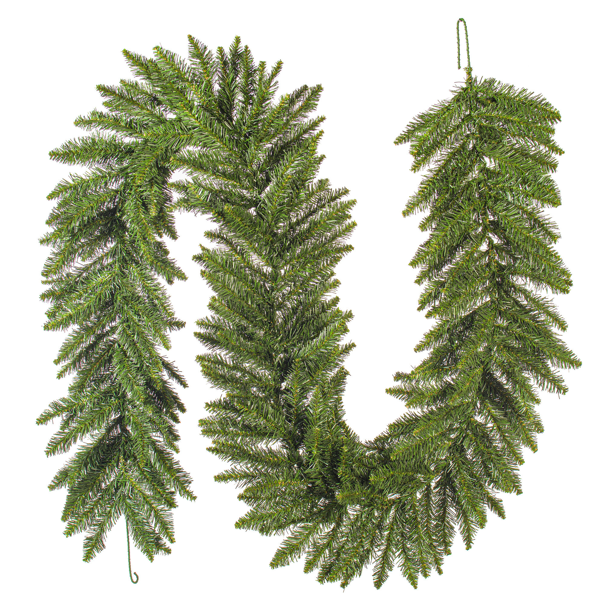 Perego Fir Artificial Christmas Garland - Unlit, 9' H x 14" W