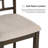 Felisa 17.75''W Farmhouse Ergonomic Fit Dining Chair with Solid Wood-120921513