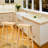 Crysal Counter Stool with Solid Wood Frame