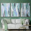 «Ocean Crush I», ensemble de 3 toiles encadrées-97711037-97711038