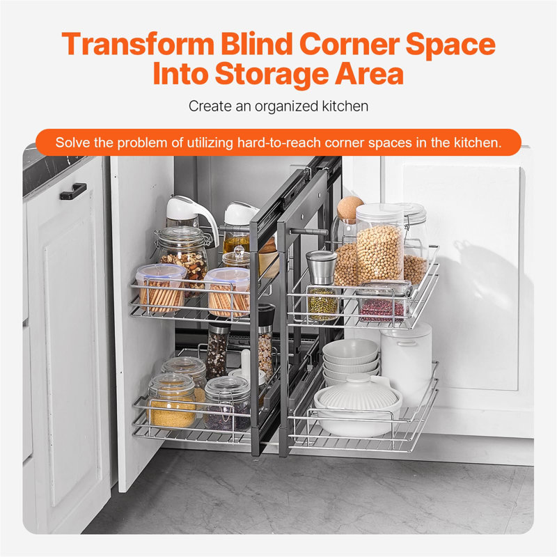 Blind Corner Cabinet Organiser