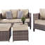 Ensemble repas avec coussins Wester Square pour 5 personnes-1385535644