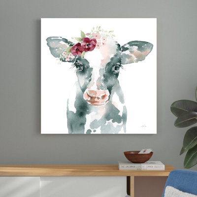 " Floral Cow " by Katrina Pete