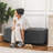 49-Inch Storage Upholstered Storage Ottoman Bench-1132354572