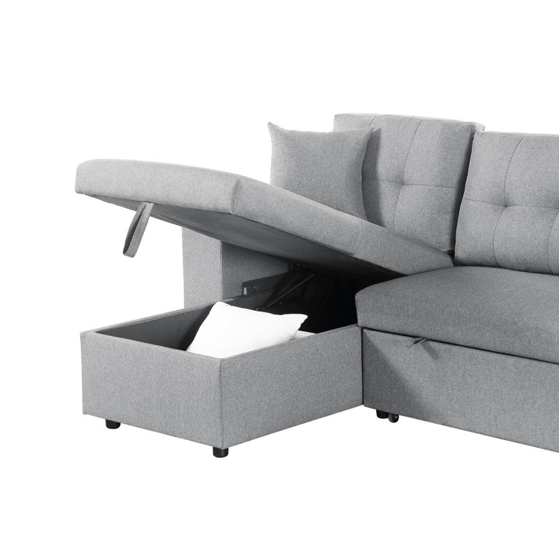 Canapé modulaire réversible avec causeuse coulissante Daniel